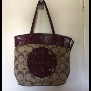 Authentic coach purse